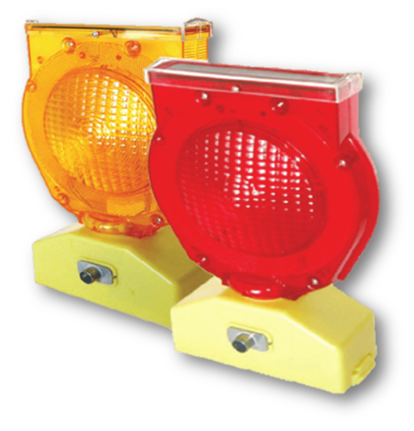 Dual Function Solar Powered Warning Light